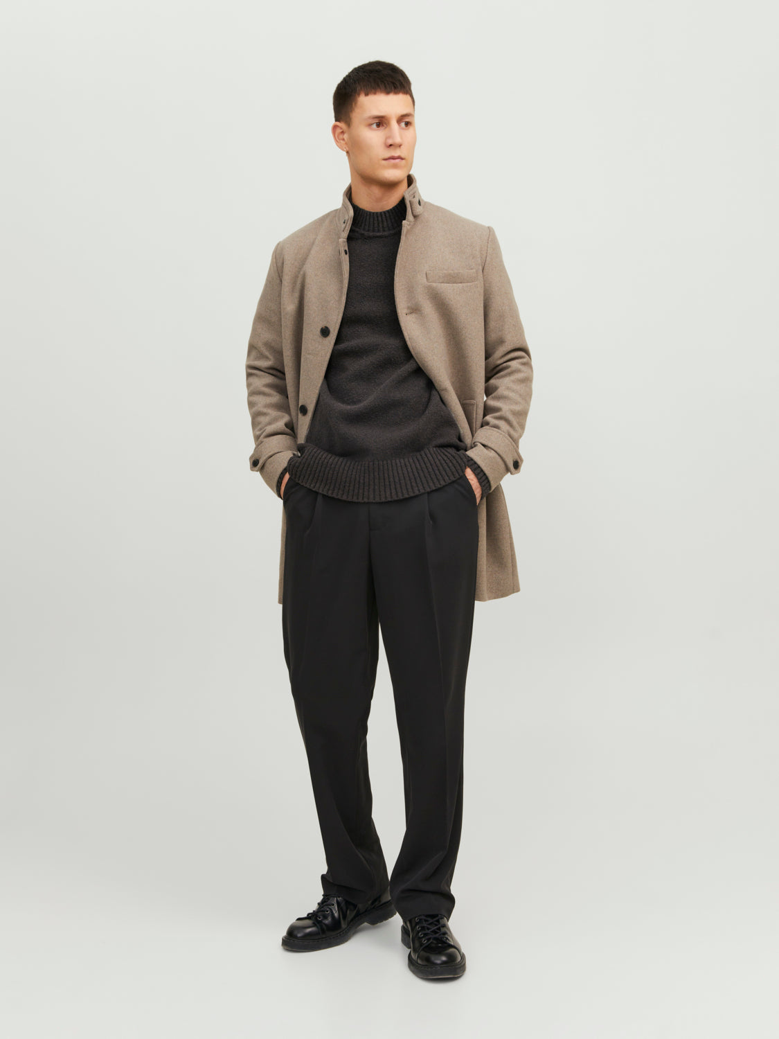 JPRBLULUCAS Pullover - Chocolate Torte